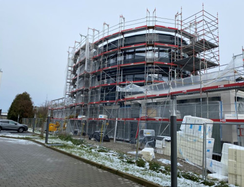 Bauprojekt am Hauptsitz Neusäß – Dezember 2023