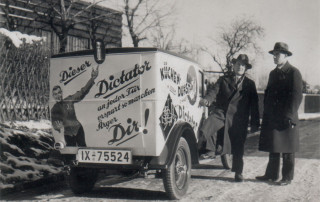 DICTATOR Auto mit Türdämpfer Werbung1932