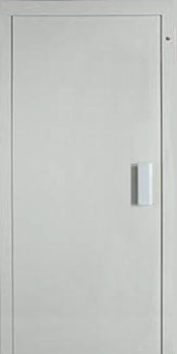 Automatic lift door without window
